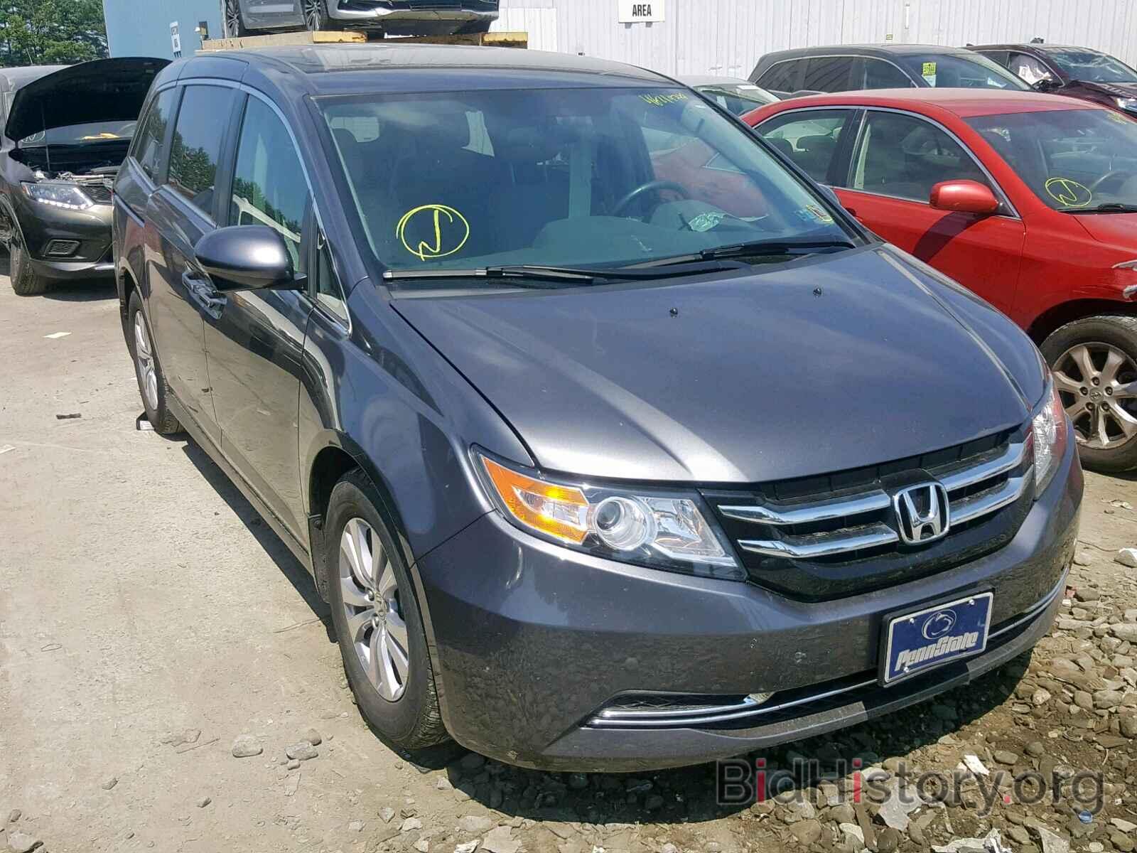 Фотография 5FNRL5H47GB153375 - HONDA ODYSSEY EX 2016