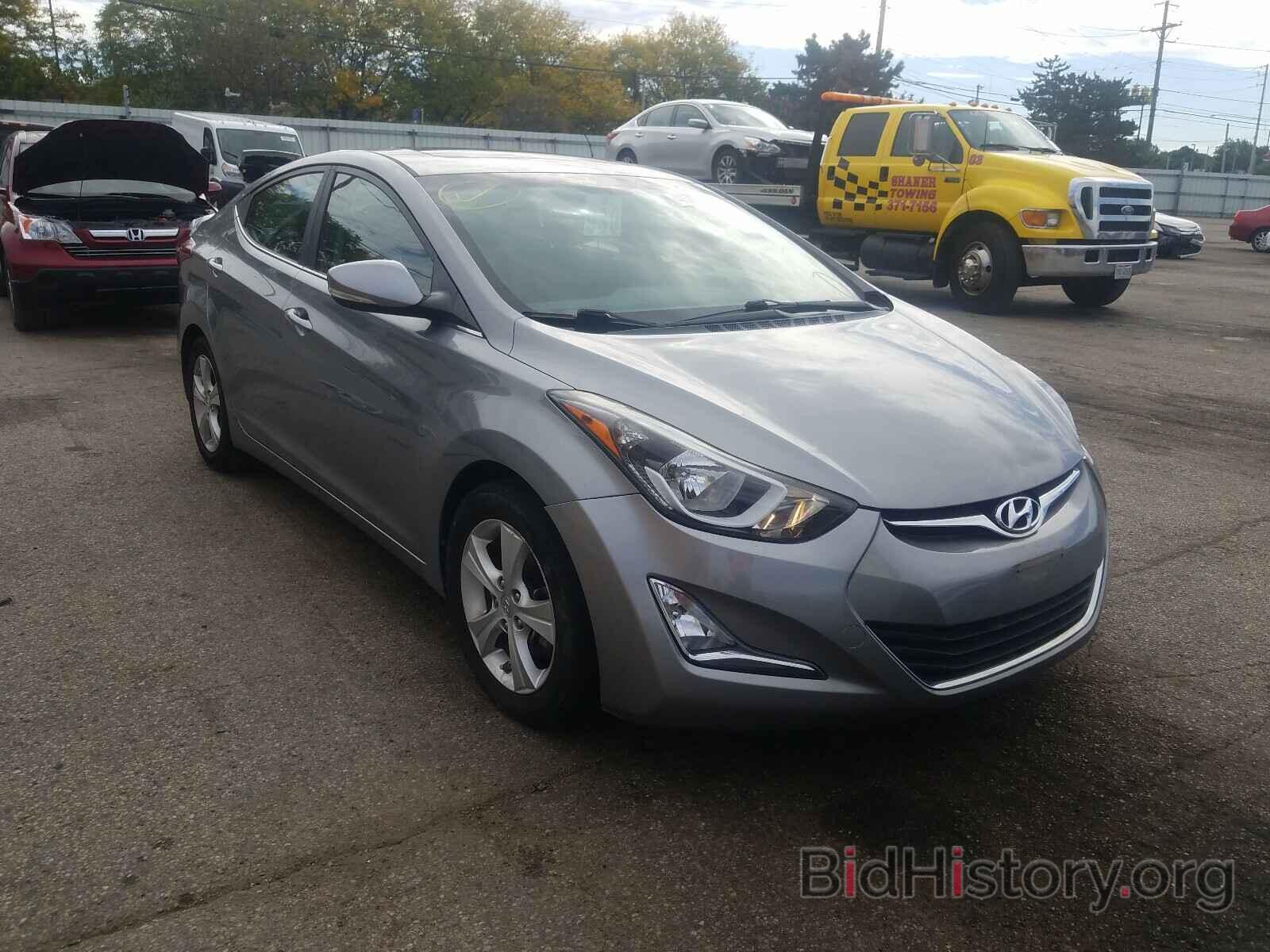 Photo KMHDH4AE4GU487472 - HYUNDAI ELANTRA 2016