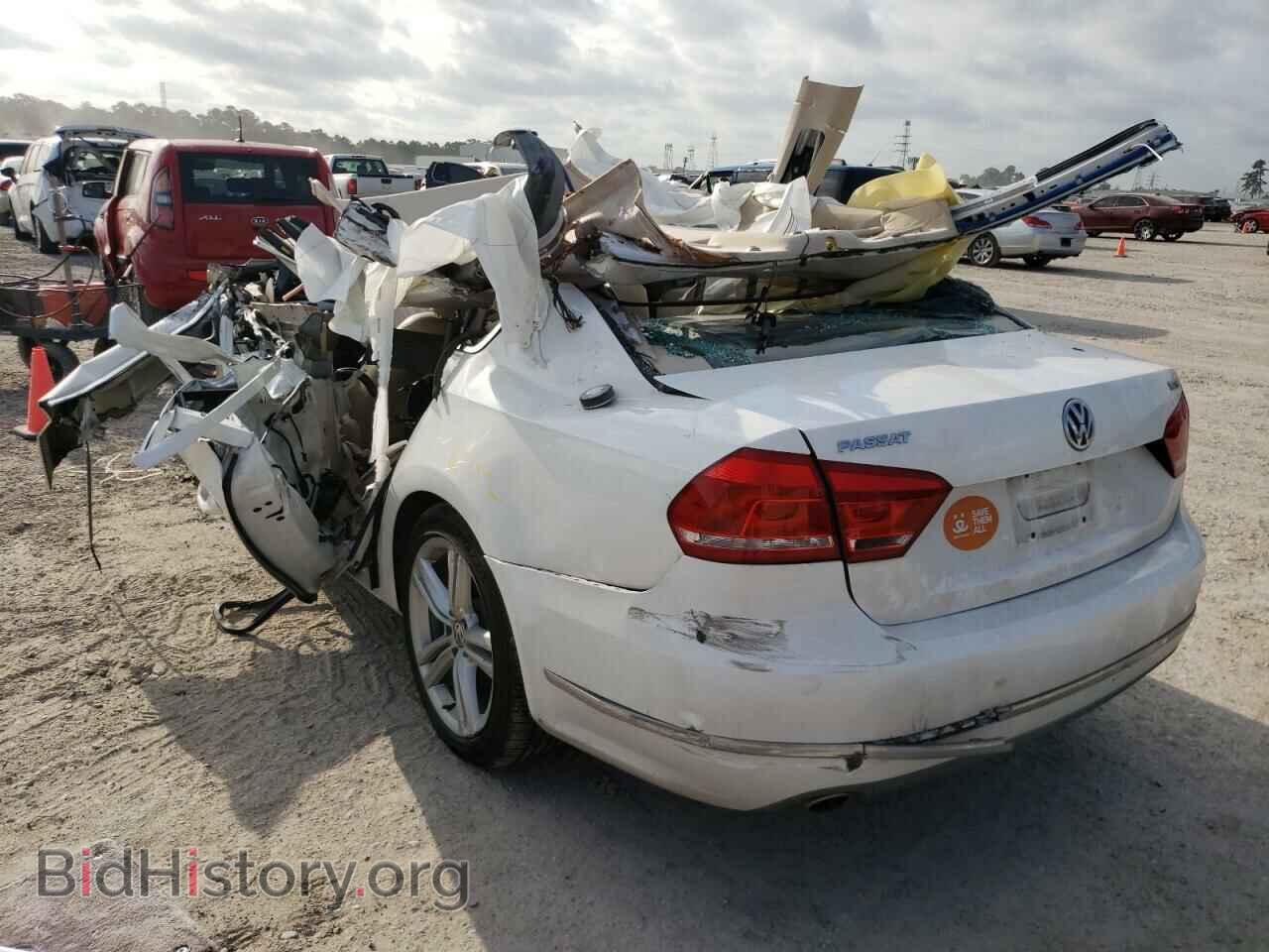 2013 VOLKSWAGEN PASSAT - VIN: 1VWBN7A38DC101221 - Фото 3