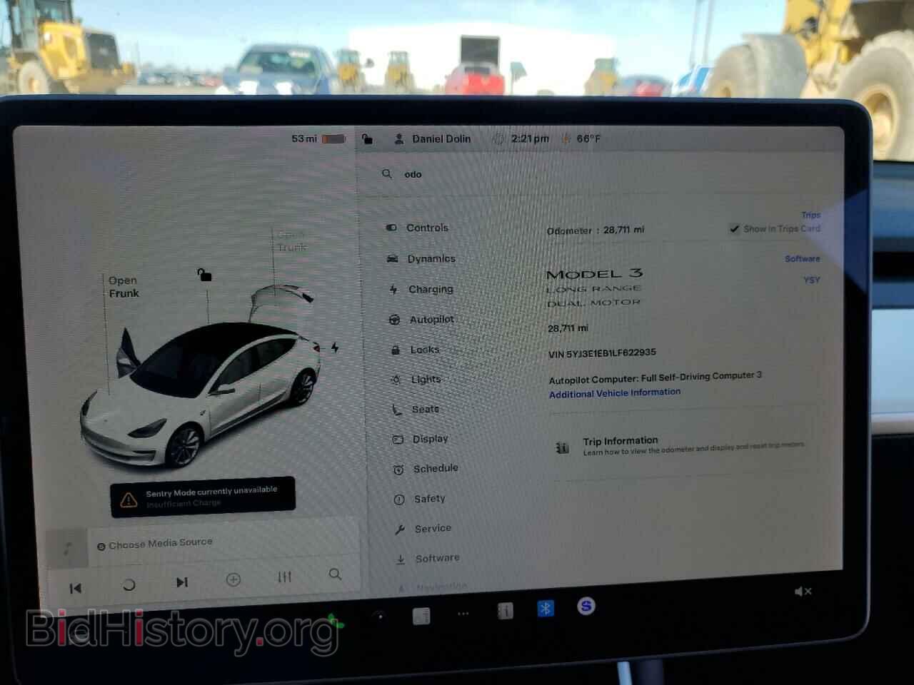 2020 TESLA MODEL 3 - VIN: 5YJ3E1EB1LF622935 - Photo 9