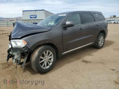 2016 Dodge DURANGO SXT, серый — VIN 1C4RDJAG5GC347183, Copart
