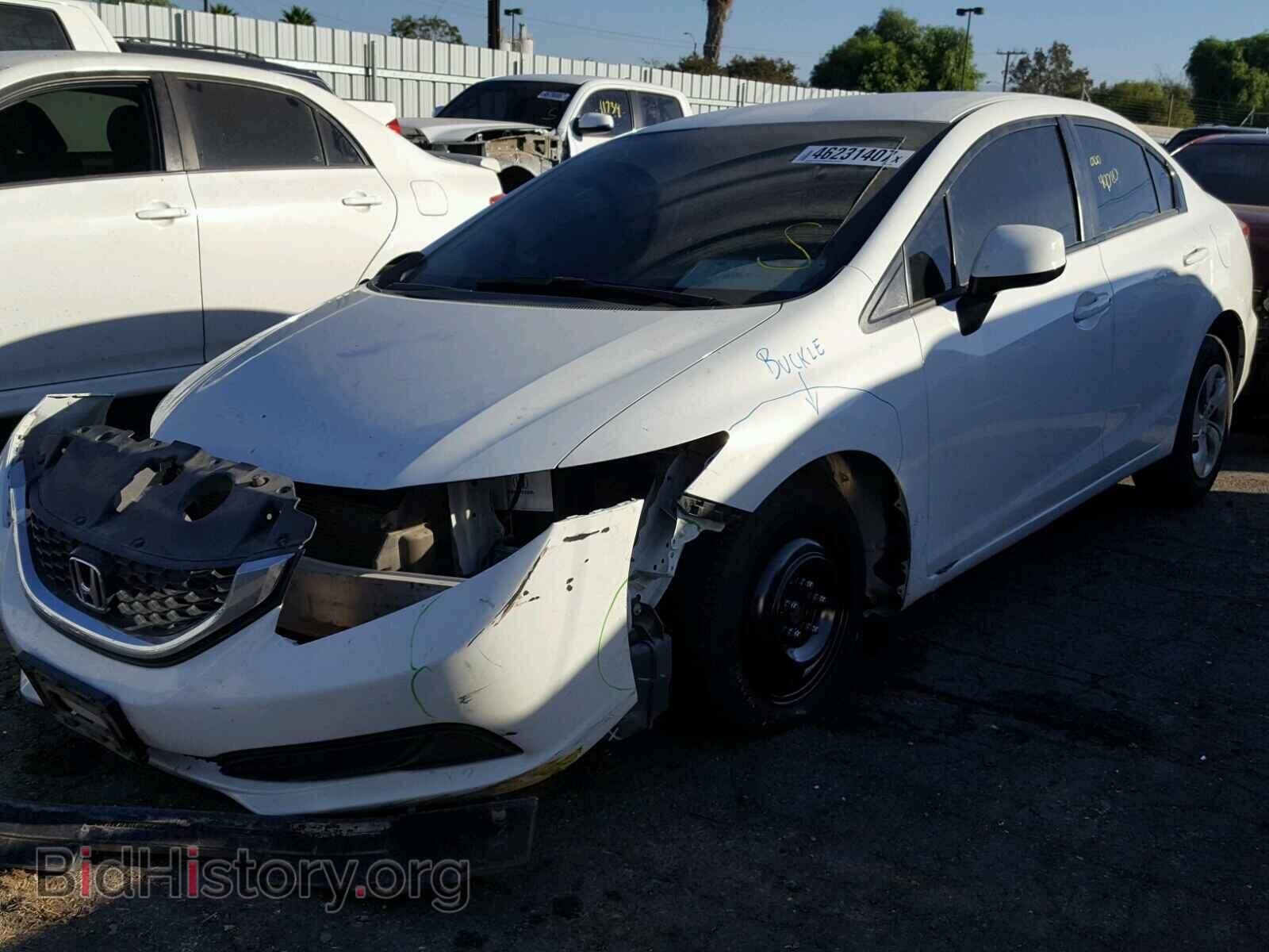 2013 HONDA CIVIC - VIN: 19XFB2F59DE270585 - Фото 2