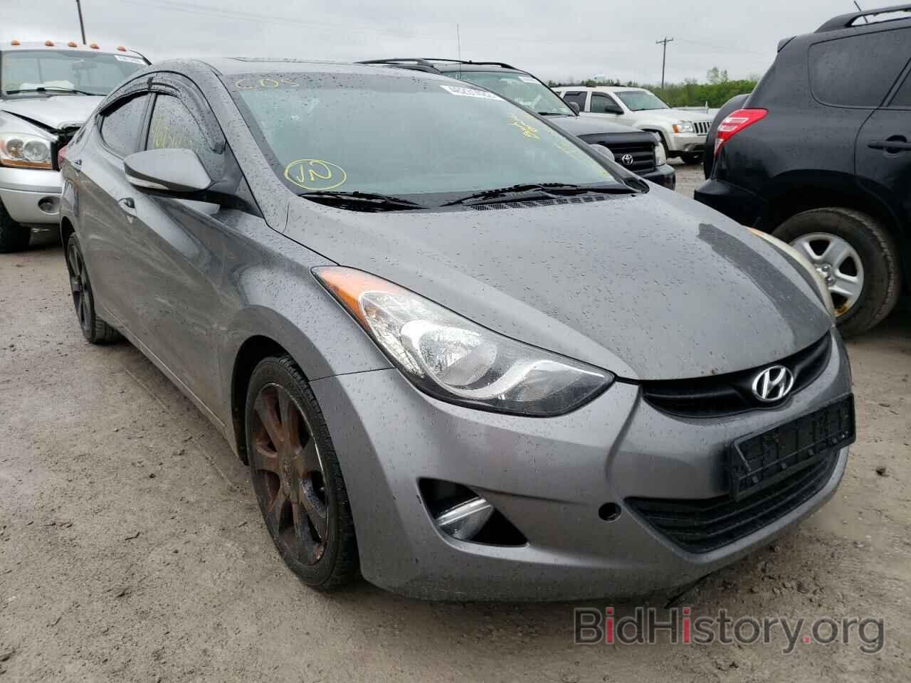 Photo 5NPDH4AEXCH089384 - HYUNDAI ELANTRA 2012