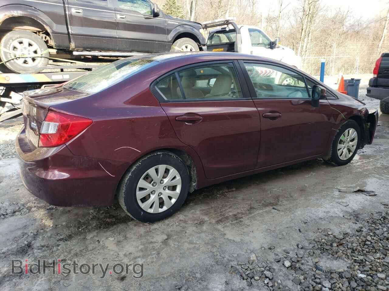 2012 HONDA CIVIC - VIN: 19XFB2F59CE025171 - Фото 3
