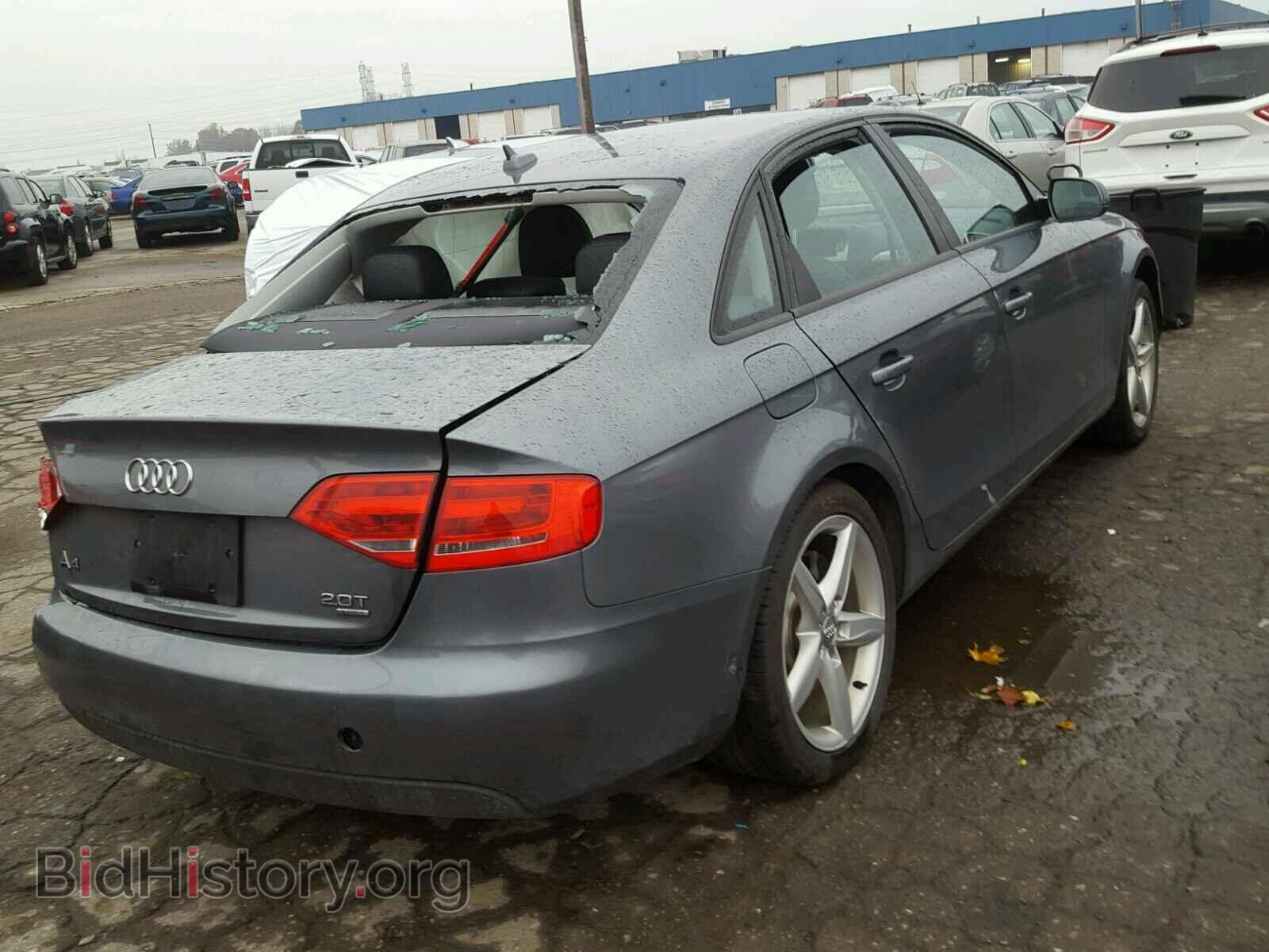 2012 AUDI A4 - VIN: WAUBFAFL5CA071222 - Фото 4