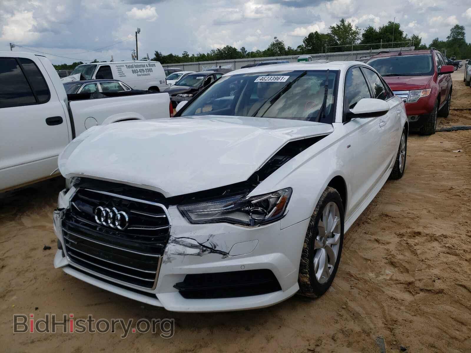 2018 AUDI A6 - VIN: WAUC8AFC8JN074913 - Фото 2