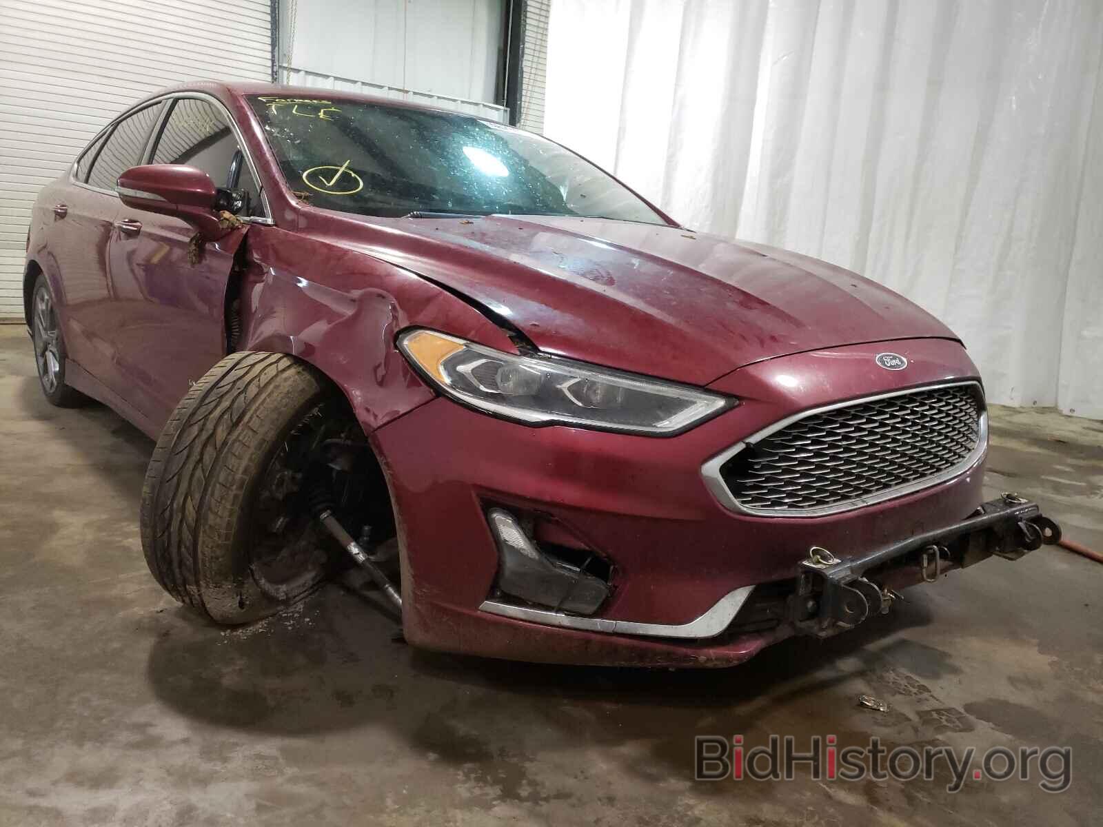 Фотография 3FA6P0RU8KR235847 - FORD FUSION 2019