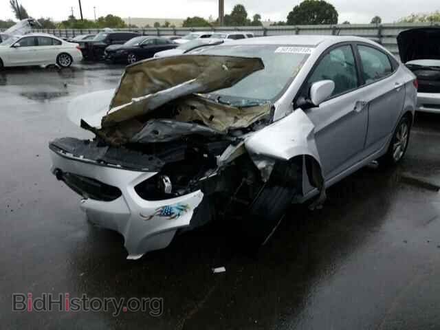 2014 HYUNDAI ACCENT - VIN: KMHCU4AE1EU767841 - Фото 2