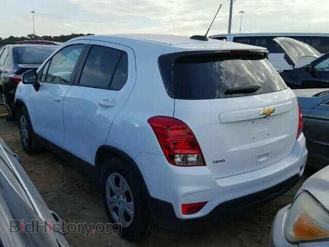 2017 CHEVROLET TRAX - VIN: 3GNCJKSB3HL209369 - Фото 3
