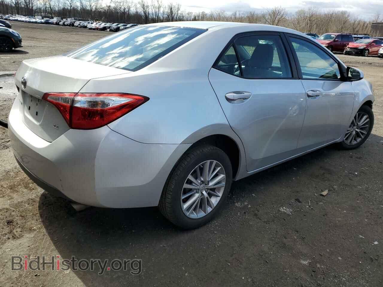 2014 TOYOTA COROLLA - VIN: 2T1BURHE4EC009640 - Фото 3