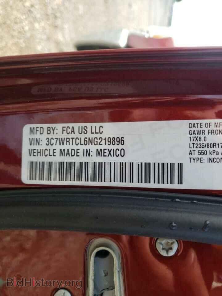 2022 RAM 3500 - VIN: 3C7WRTCL6NG219896 - Photo 10