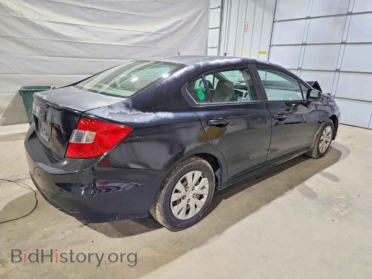 2012 HONDA CIVIC - VIN: 2HGFB2F5XCH605339 - Фото 3