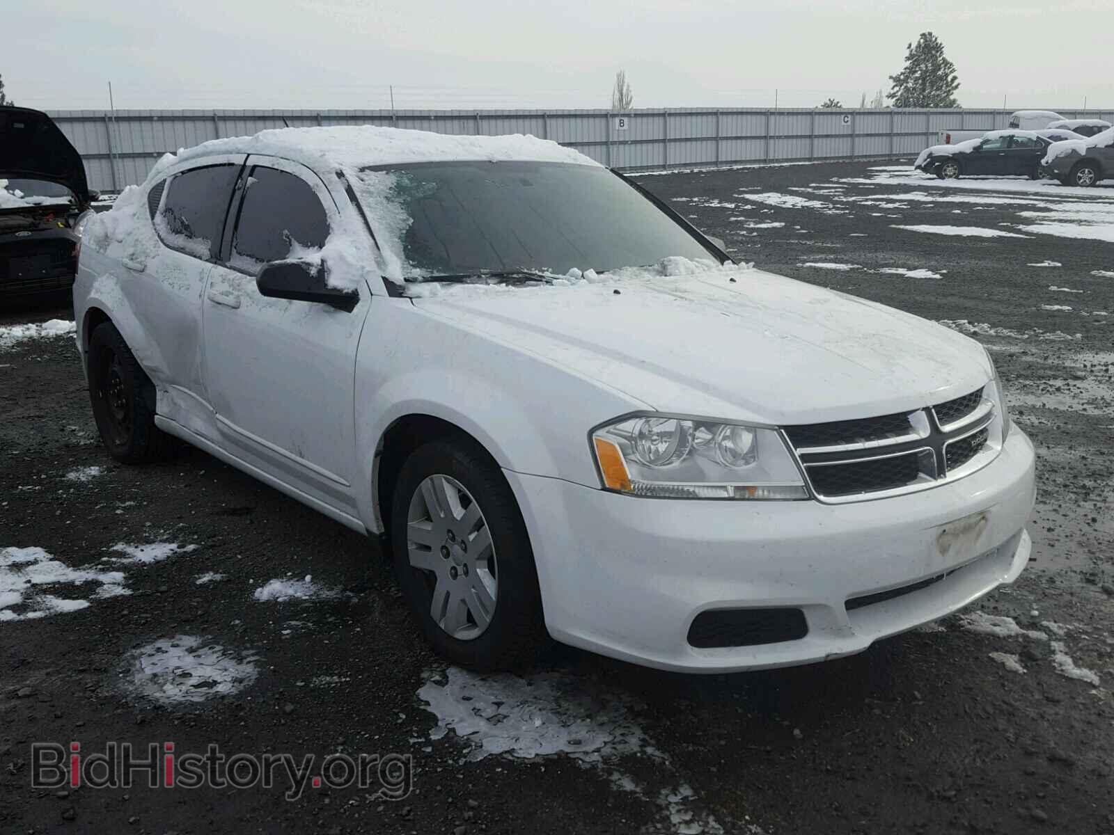 Photo 1B3BD4FB3BN551608 - DODGE AVENGER 2011