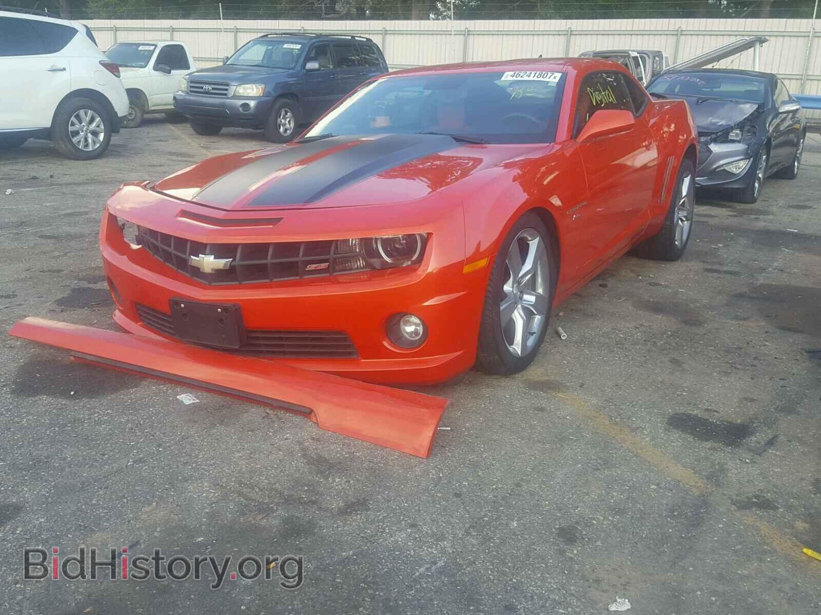 2010 CHEVROLET CAMARO - VIN: 2G1FT1EW0A9129912 - Фото 2