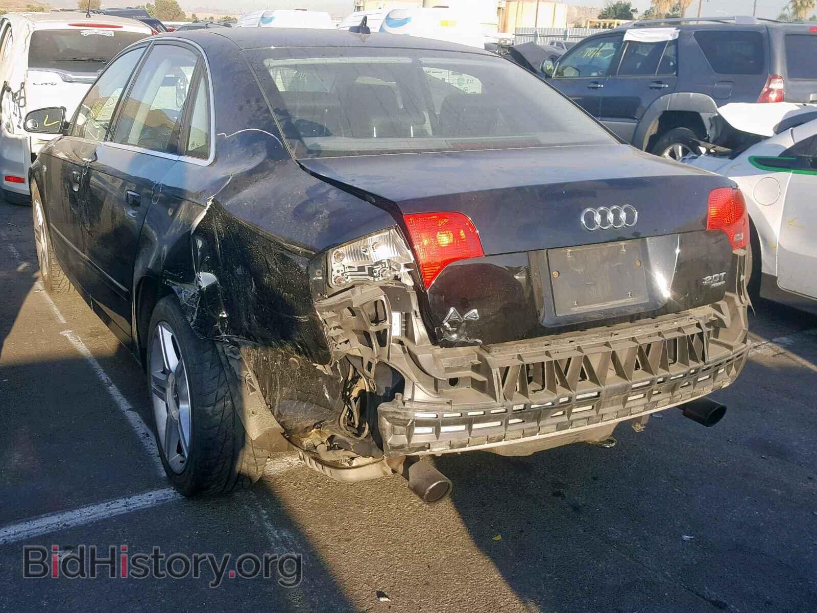 2007 AUDI A4 - VIN: WAUDF78E77A137236 - Фото 3