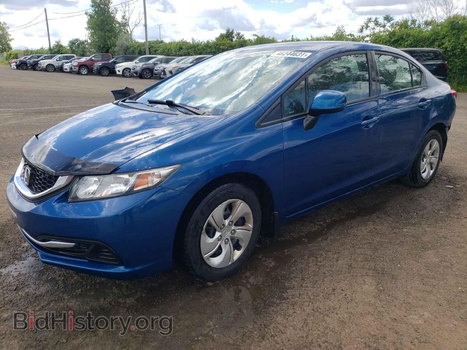 2013 HONDA CIVIC - VIN: 2HGFB2F42DH001020 - Фото 2
