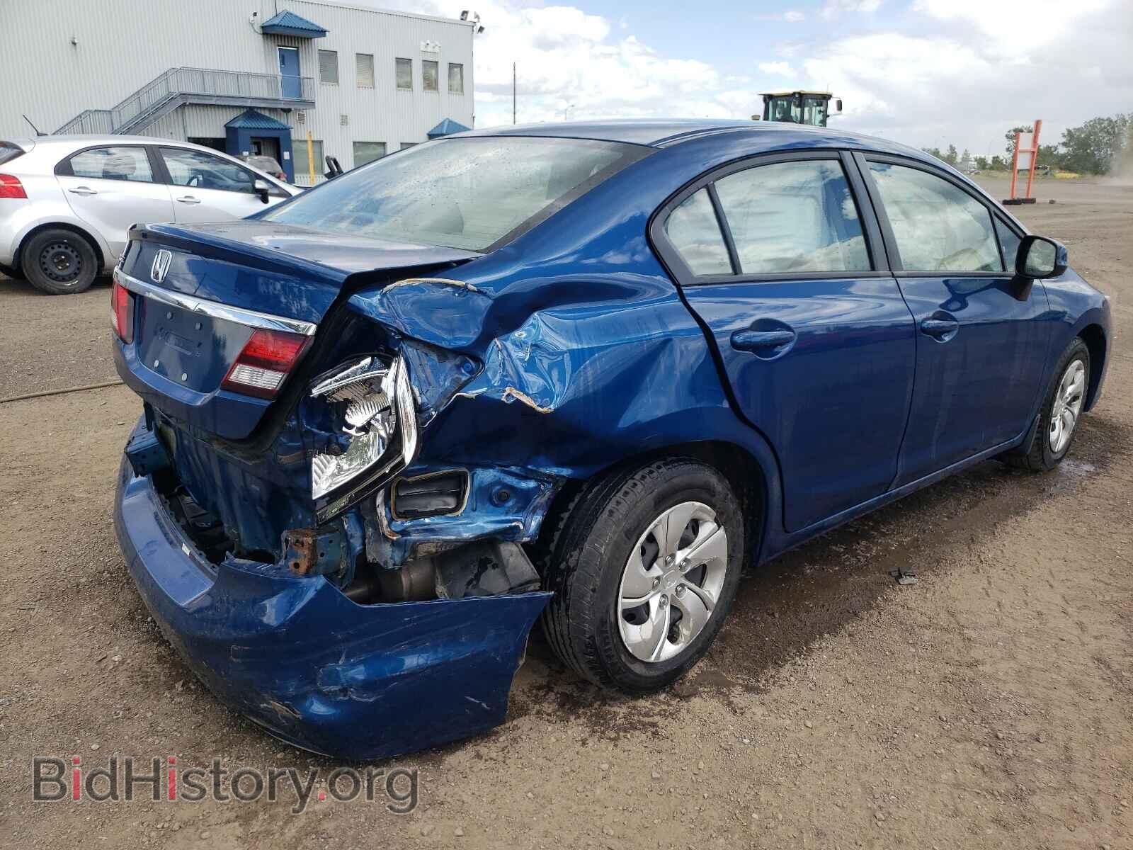 2013 HONDA CIVIC - VIN: 2HGFB2F42DH001020 - Фото 4