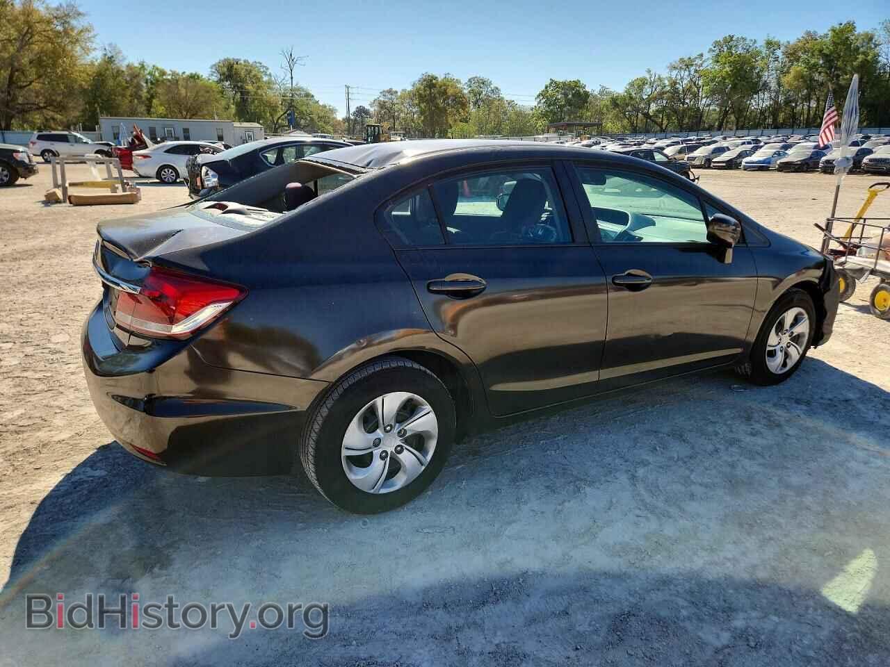2014 HONDA CIVIC - VIN: 2HGFB2F55EH507564 - Фото 3