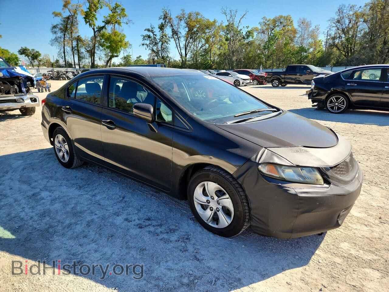 2014 HONDA CIVIC - VIN: 2HGFB2F55EH507564 - Фото 4