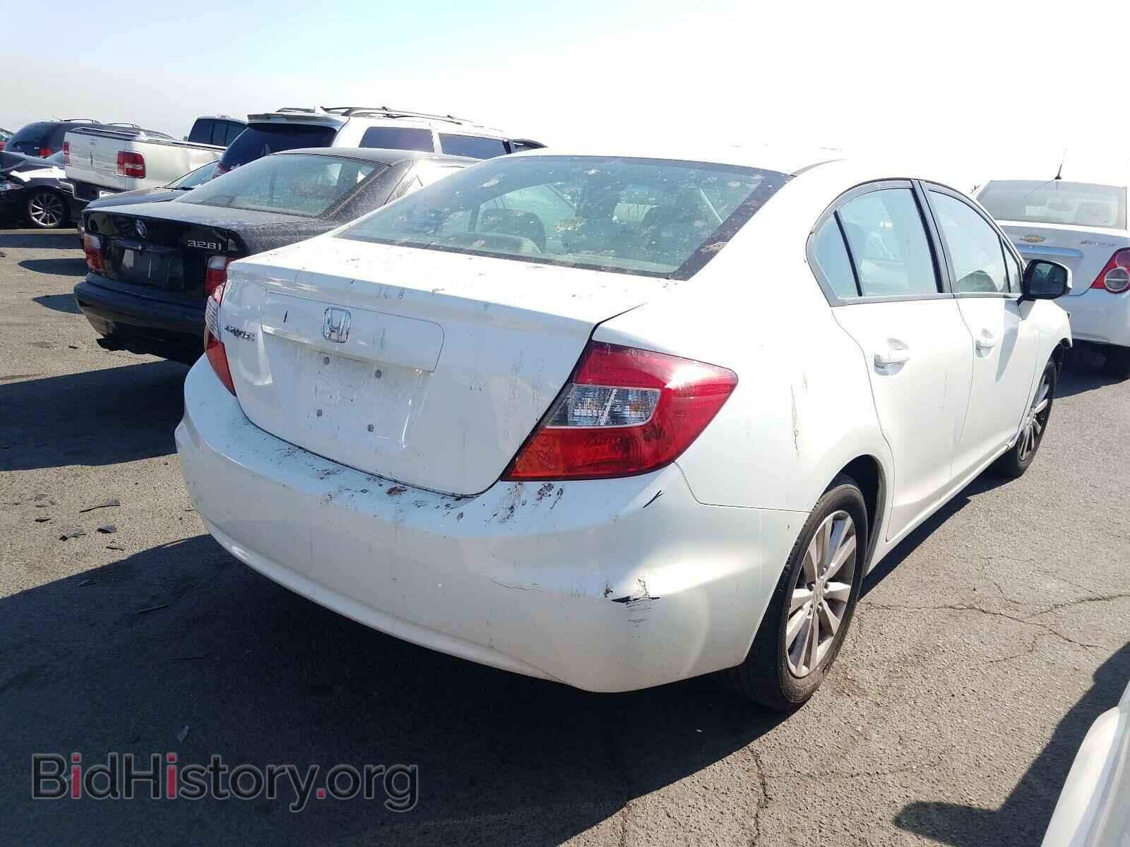2012 HONDA CIVIC - VIN: 19XFB2F85CE323467 - Фото 4