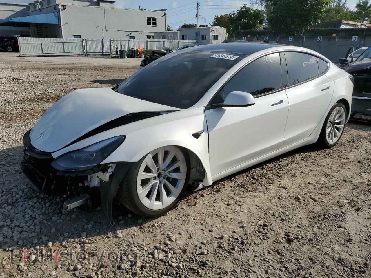 Photo 5YJ3E1EA4NF342663 - TESLA MODEL 3 2022