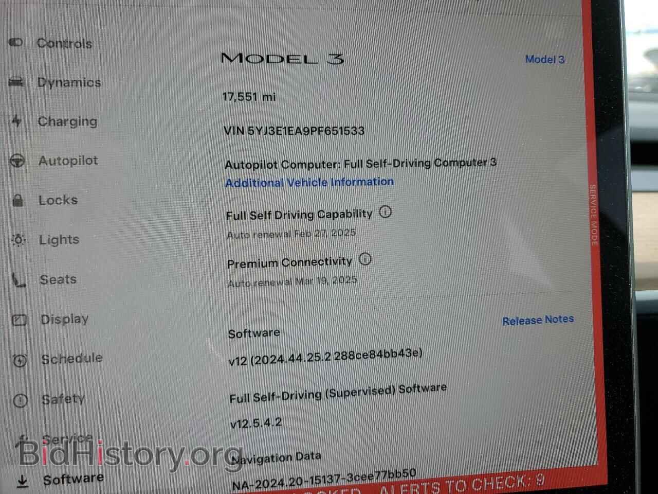 2023 TESLA MODEL 3 - VIN: 5YJ3E1EA9PF651533 - Фото 9
