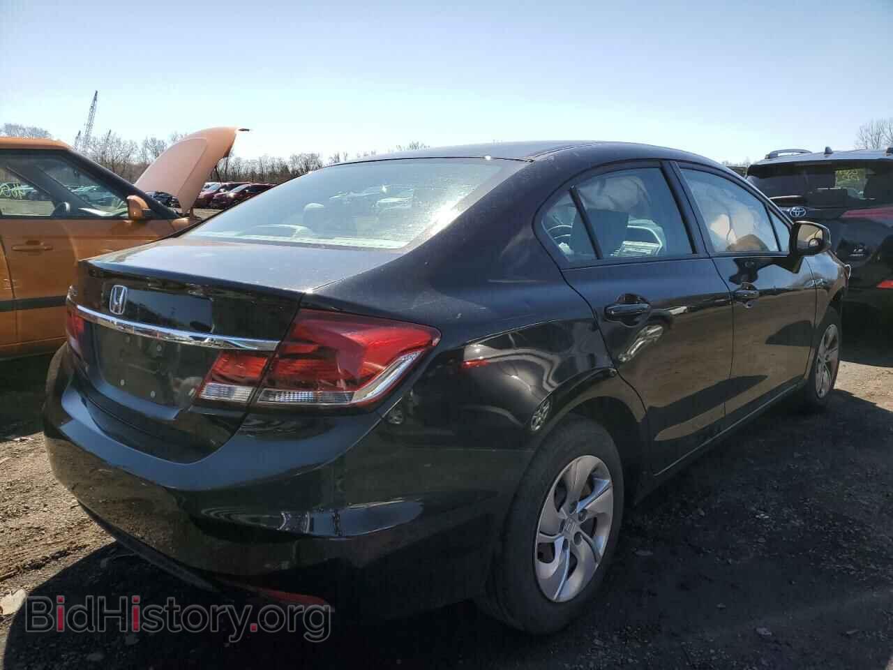 2013 HONDA CIVIC - VIN: 2HGFB2F57DH543626 - Фото 3