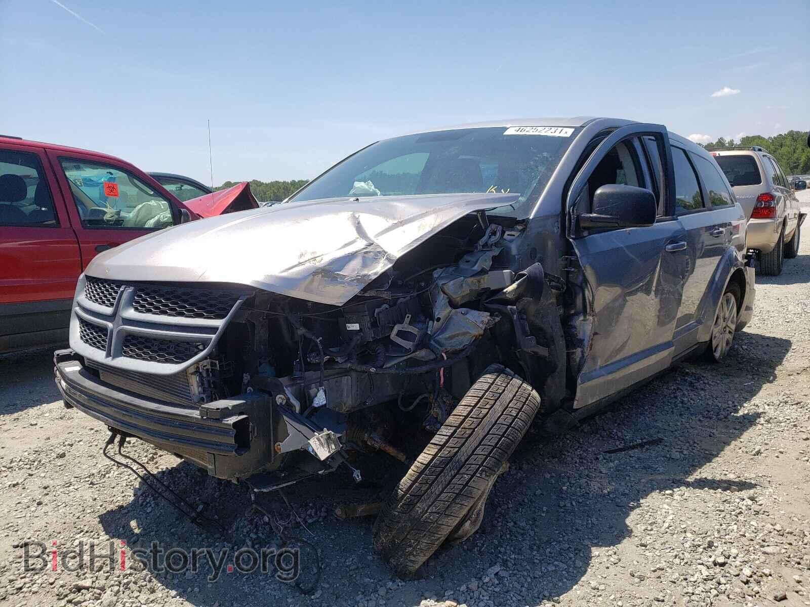 2015 DODGE JOURNEY - VIN: 3C4PDCAB2FT614354 - Фото 2