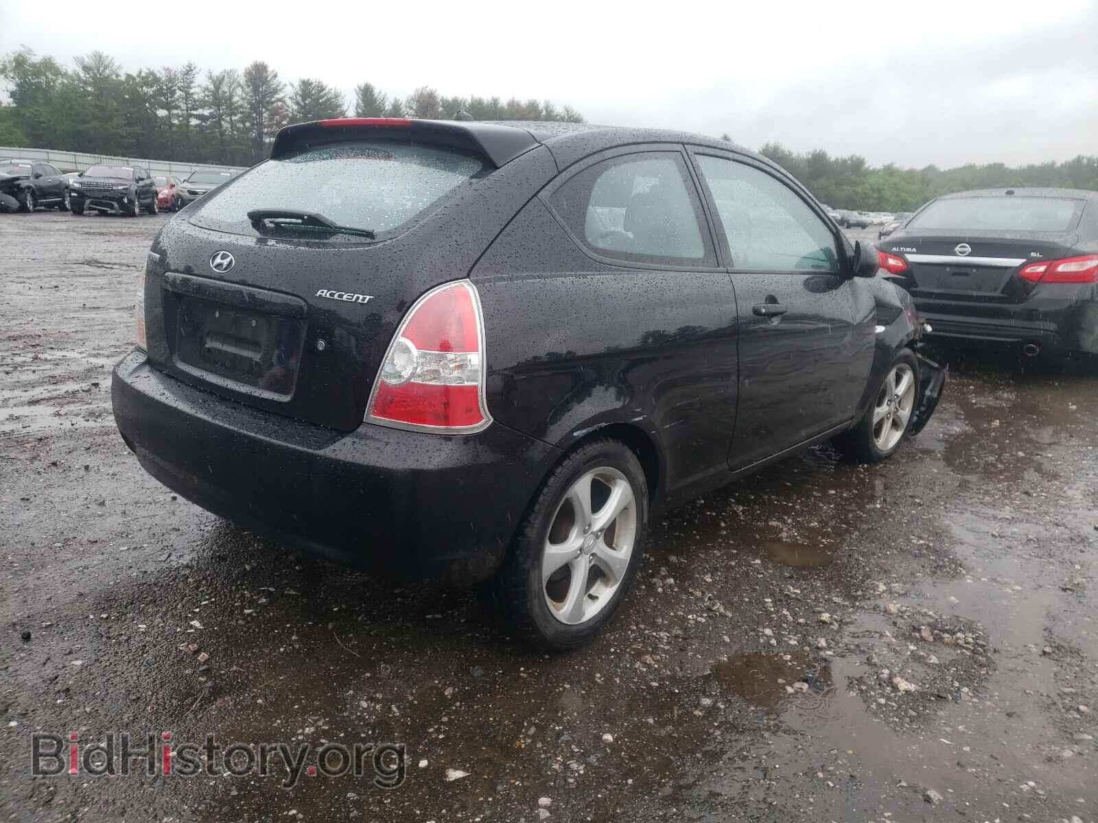 2007 HYUNDAI ACCENT - VIN: KMHCN36C07U014786 - Фото 4