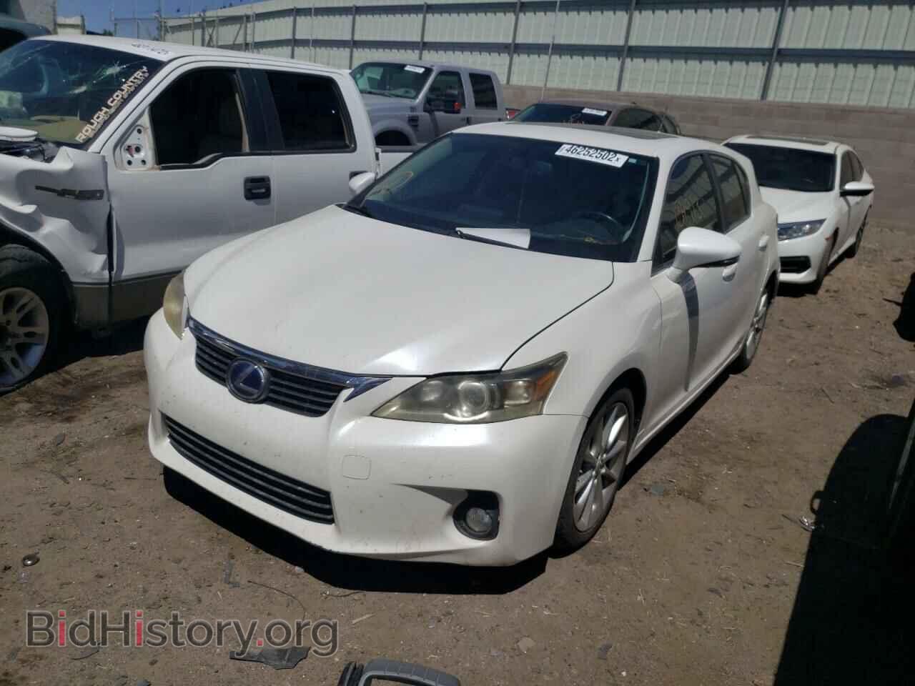 2011 LEXUS CT 200 - VIN: JTHKD5BH6B2005366 - Фото 2