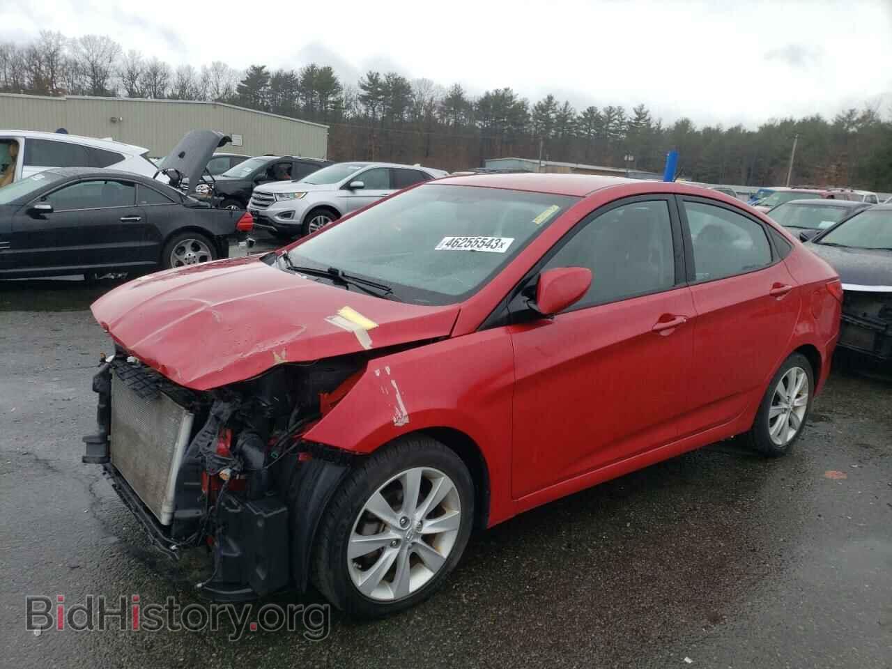 Фотография KMHCU4AE2DU451816 - HYUNDAI ACCENT 2013