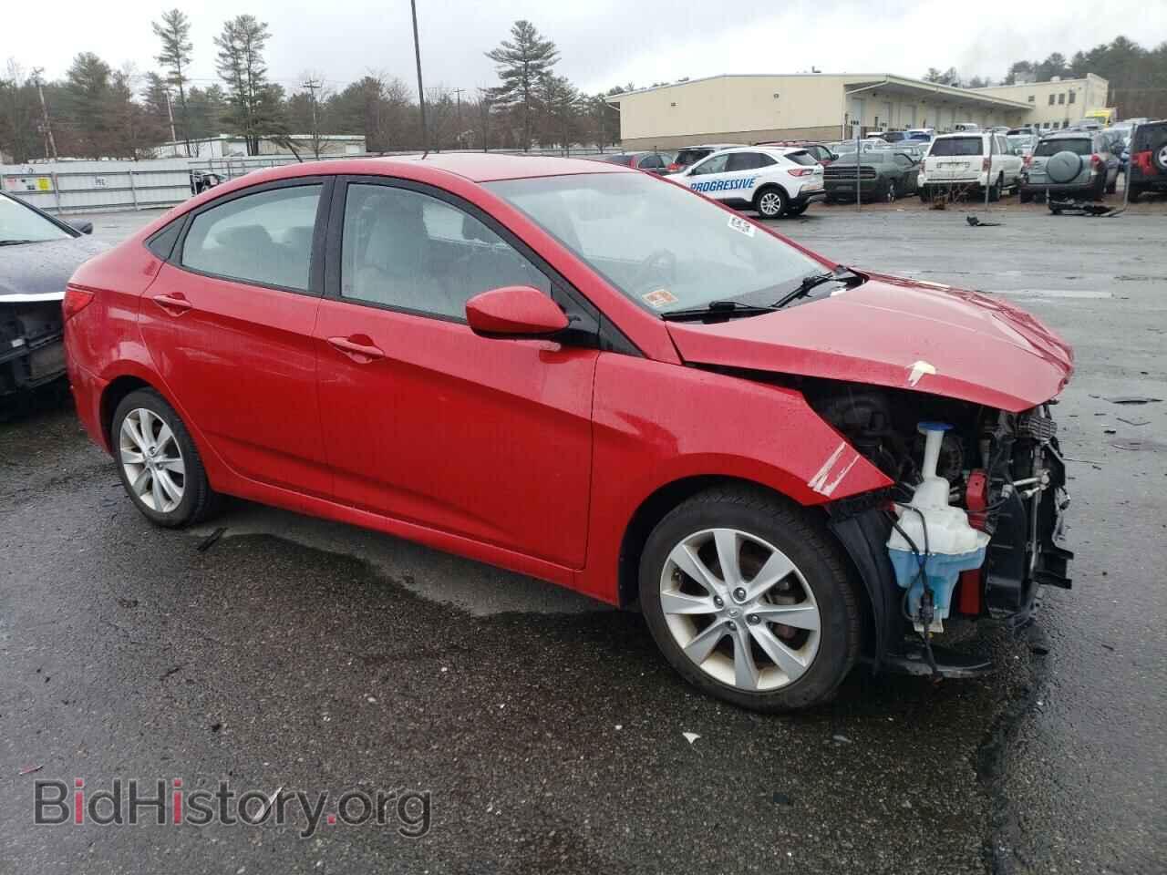 2013 HYUNDAI ACCENT - VIN: KMHCU4AE2DU451816 - Фото 4