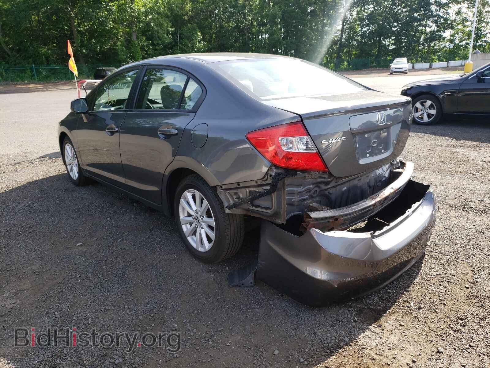 2012 HONDA CIVIC - VIN: 2HGFB2F86CH511517 - Фото 3