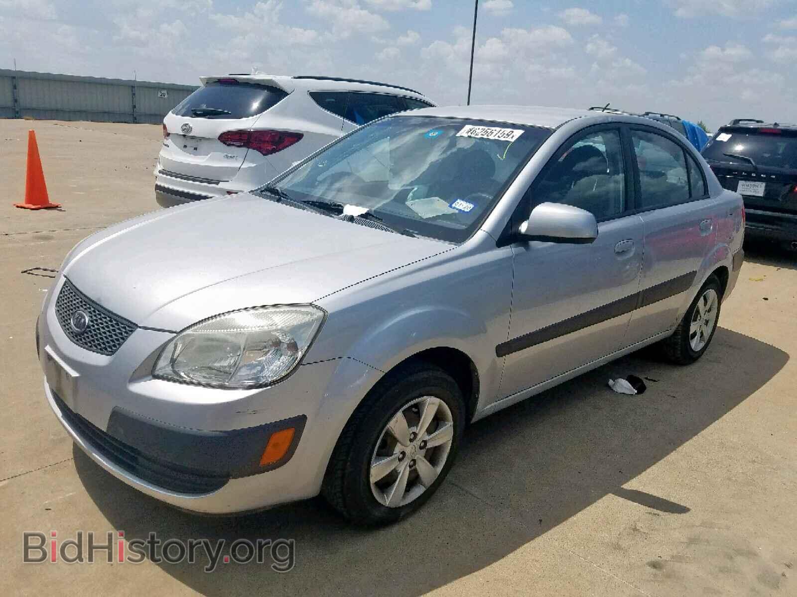 2008 KIA RIO BASE - VIN: KNADE123786370156 - Фото 2