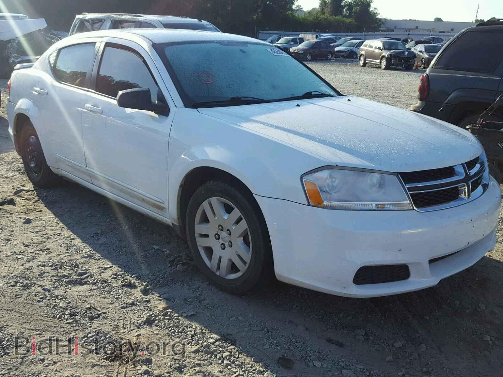 Фотография 1C3CDZAB0CN323708 - DODGE AVENGER 2012
