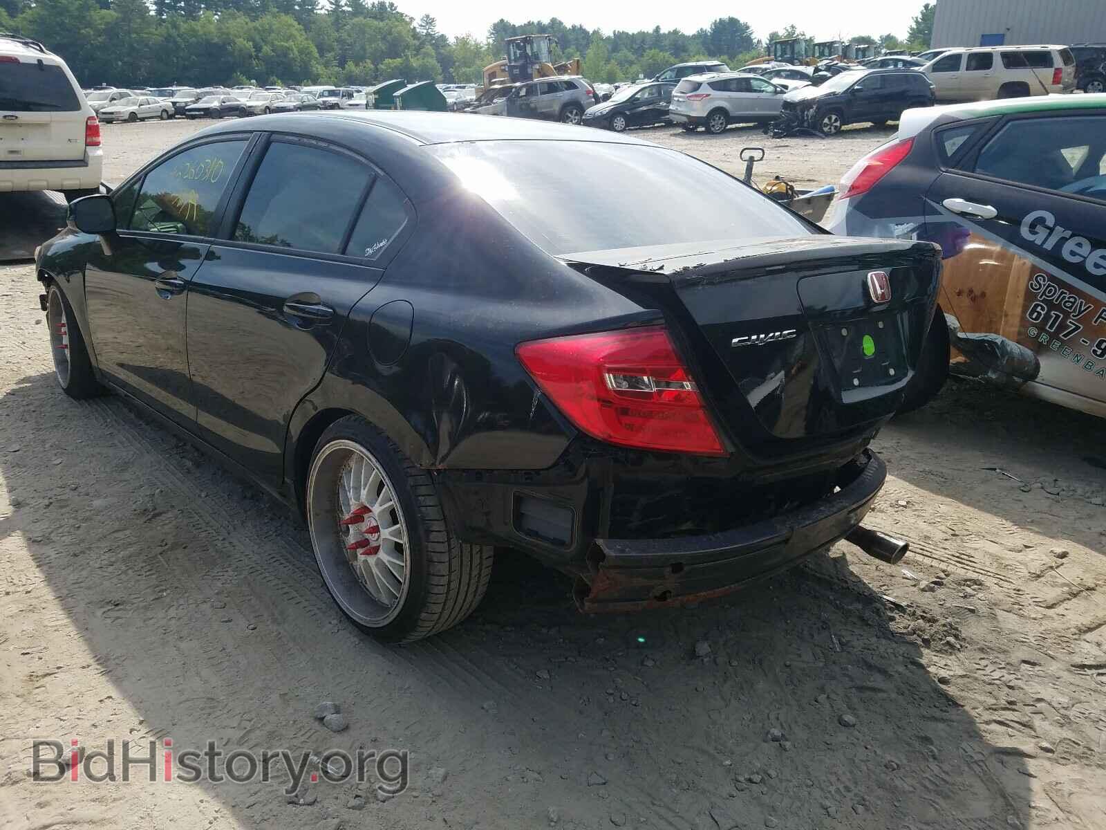 2012 HONDA CIVIC - VIN: 2HGFB2F56CH603703 - Фото 3