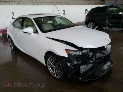 2014 Lexus IS IS 250, белый — VIN JTHCF1D21E5015421, Copart