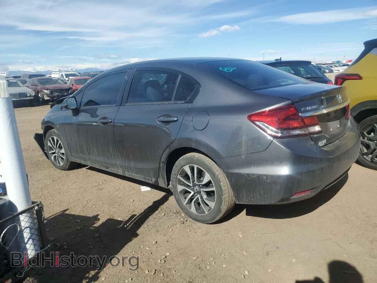 2013 HONDA CIVIC - VIN: 2HGFB2F94DH567398 - Фото 2