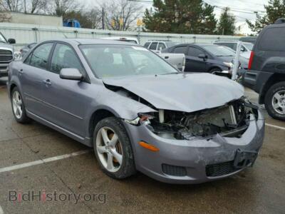 2007 Mazda 6 6 I, серый — VIN 1YVHP80C275M62560, Copart
