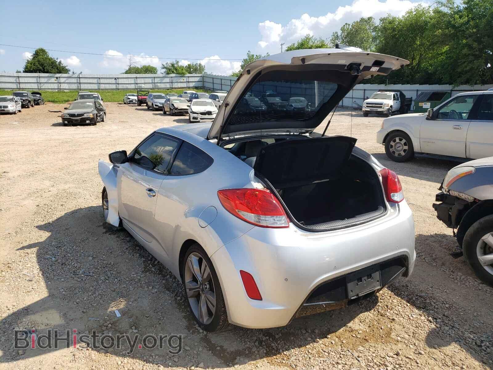 2012 HYUNDAI VELOSTER - VIN: KMHTC6AD4CU079710 - Фото 3