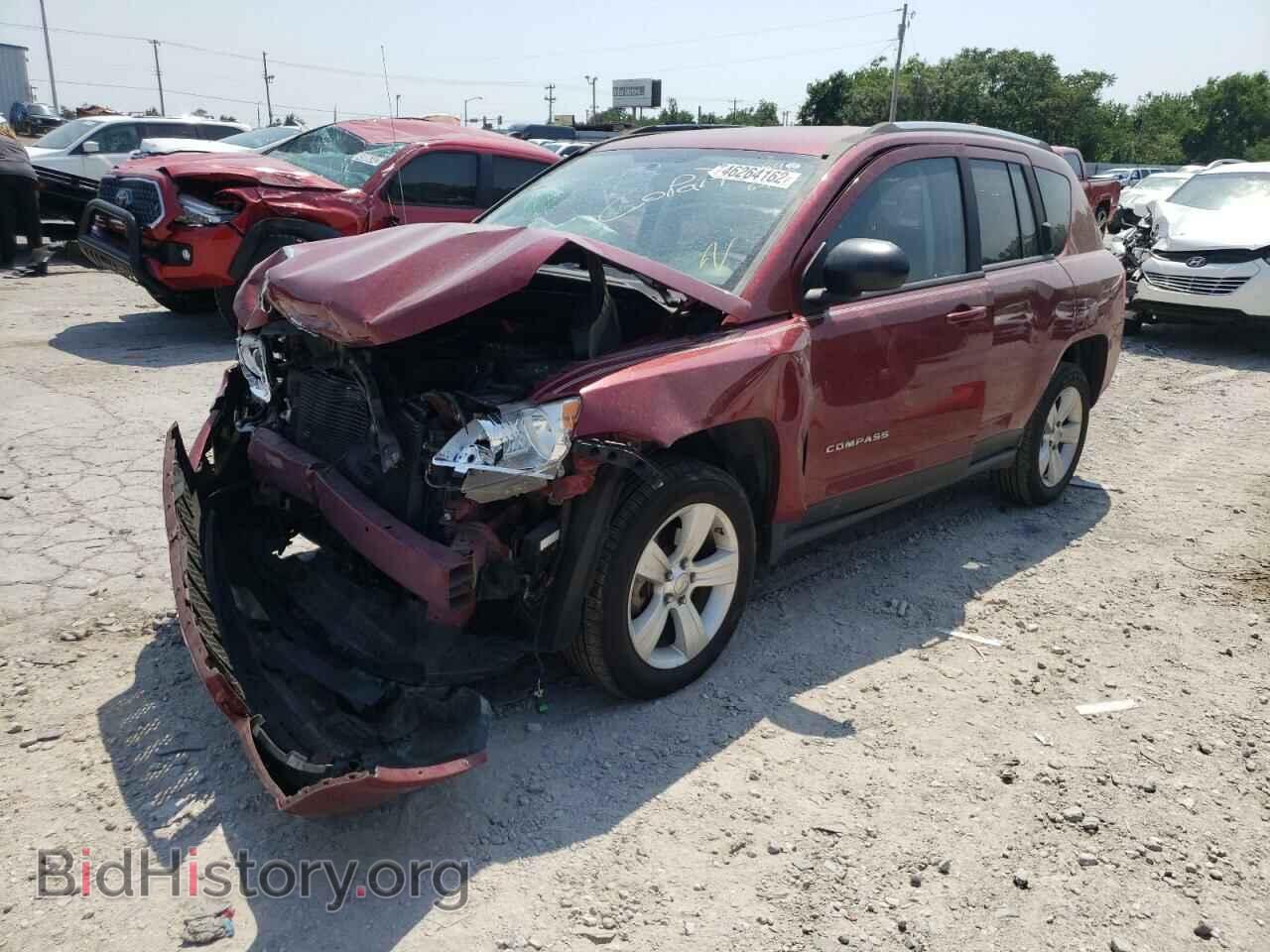 2012 JEEP COMPASS - VIN: 1C4NJCEA5CD718890 - Фото 2