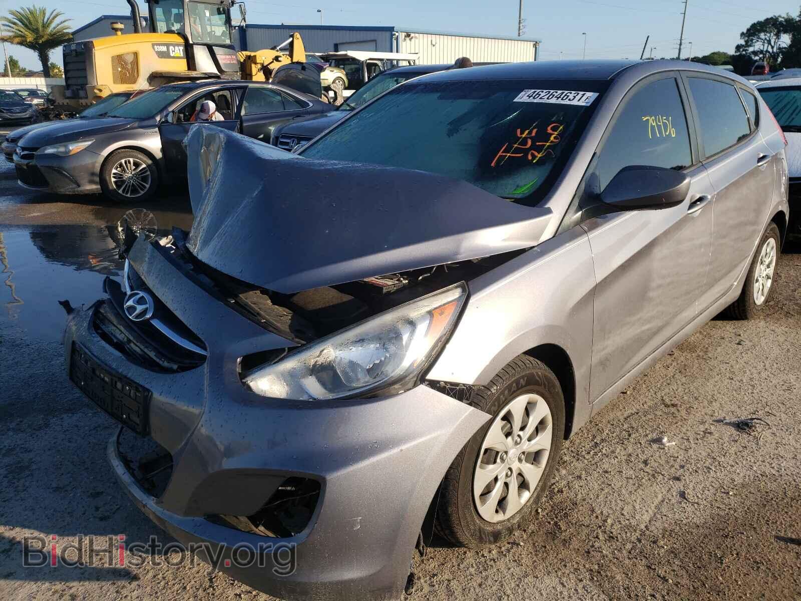 2015 HYUNDAI ACCENT - VIN: KMHCT5AE4FU215549 - Фото 2