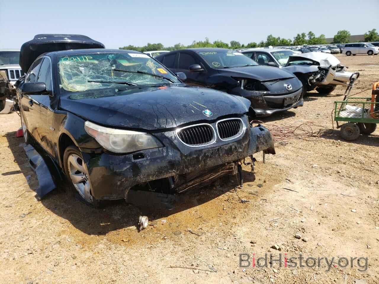 Photo WBANE53546CK82708 - BMW 5 SERIES 2006