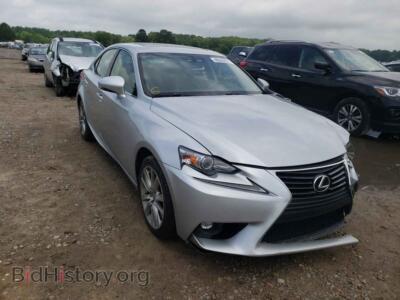 2015 Lexus IS IS 250, silver — VIN JTHBF1D24F5075609, Copart