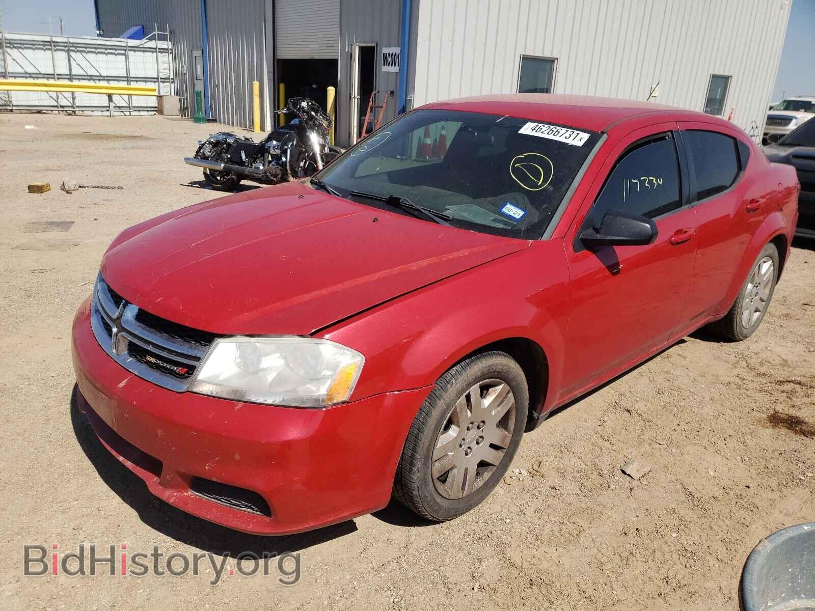 2014 DODGE AVENGER - VIN: 1C3CDZAB2EN184197 - Фото 2