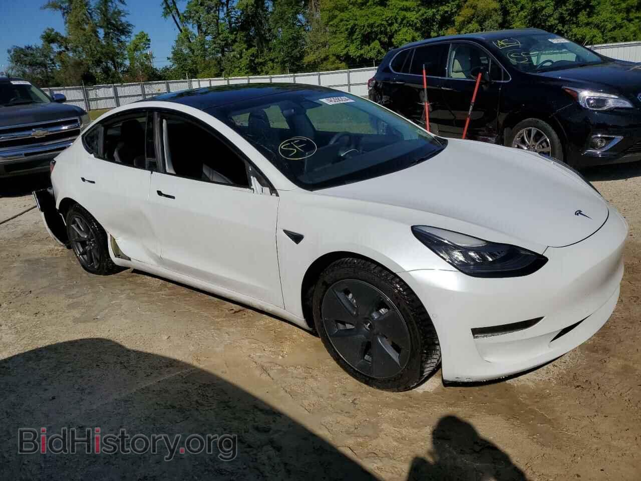 2021 TESLA MODEL 3 - VIN: 5YJ3E1EA3MF854848 - Photo 4