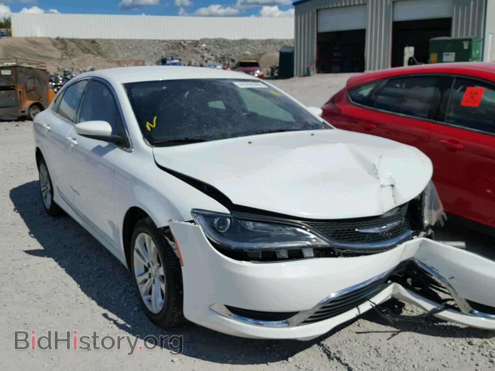 Photo 1C3CCCAB0FN612205 - CHRYSLER 200 2015