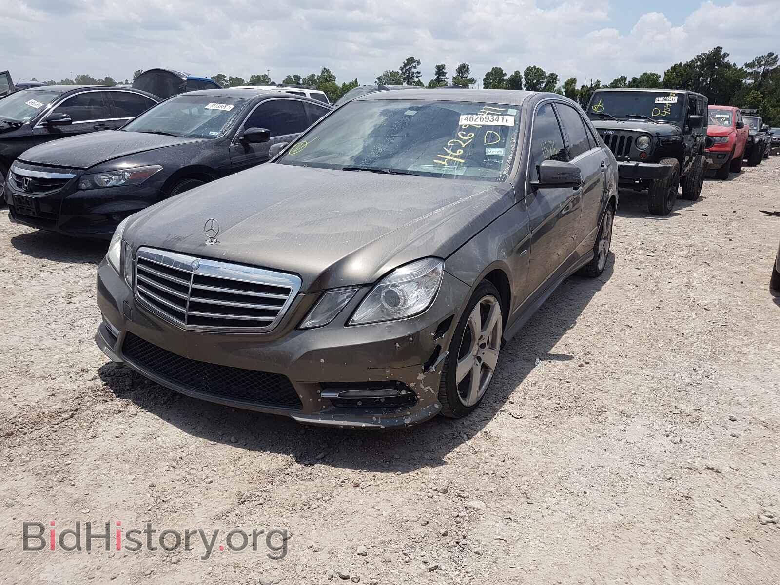 2012 MERCEDES-BENZ E-CLASS - VIN: WDDHF5KB7CA645410 - Фото 2