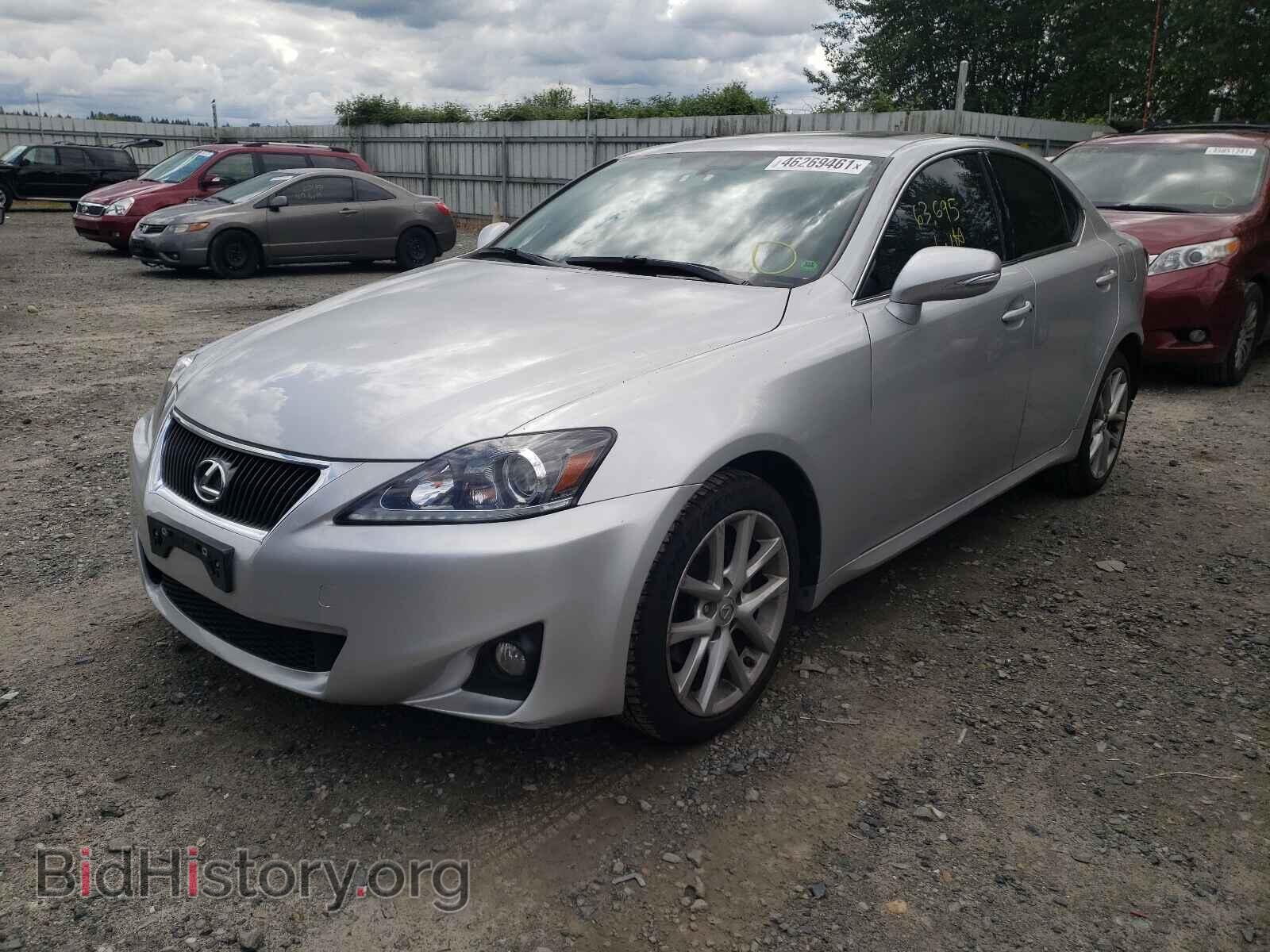 2012 LEXUS IS - VIN: JTHCF5C22C5055660 - Фото 2