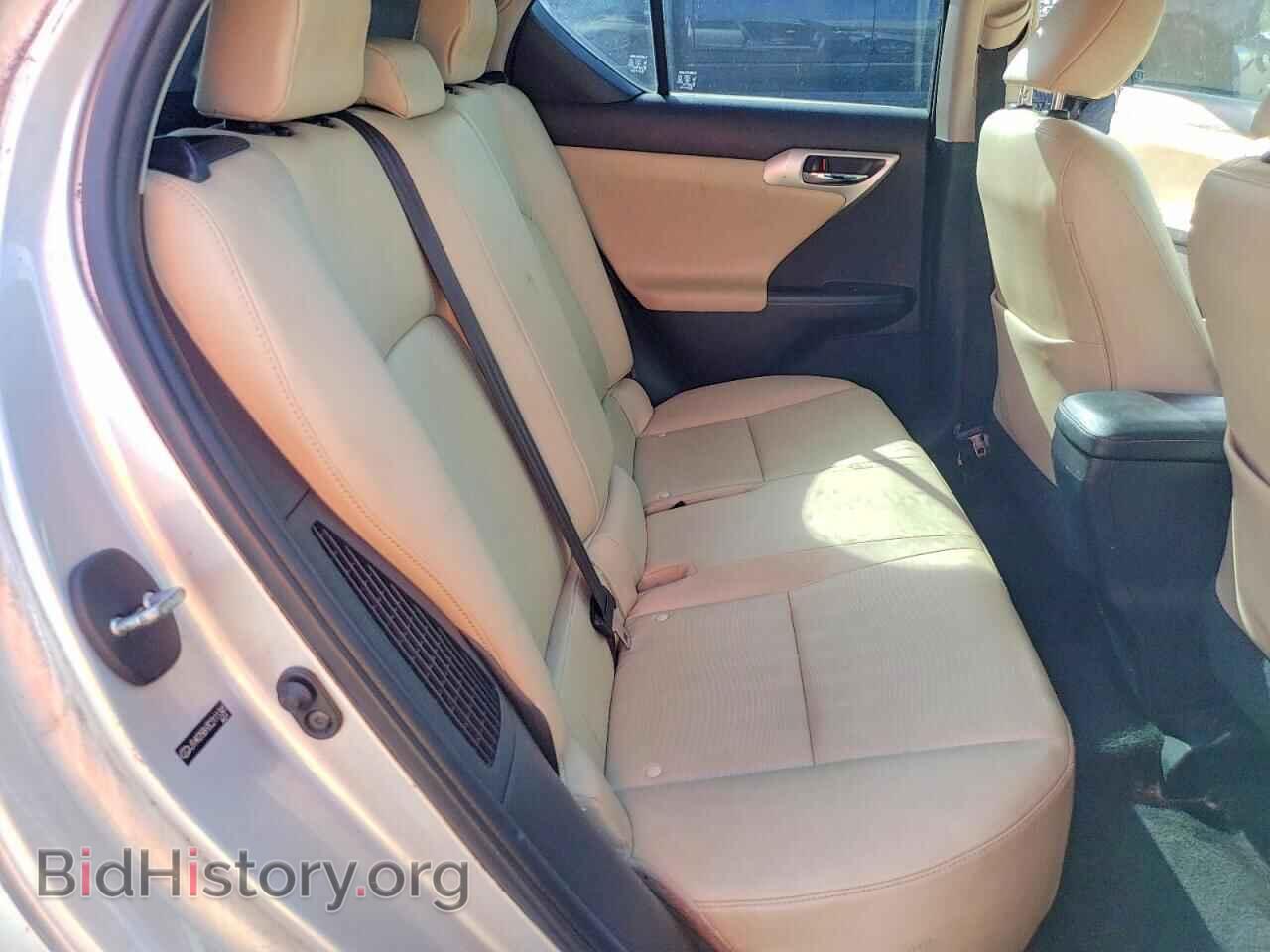 2012 LEXUS CT 200 - VIN: JTHKD5BH3C2111341 - Фото 10